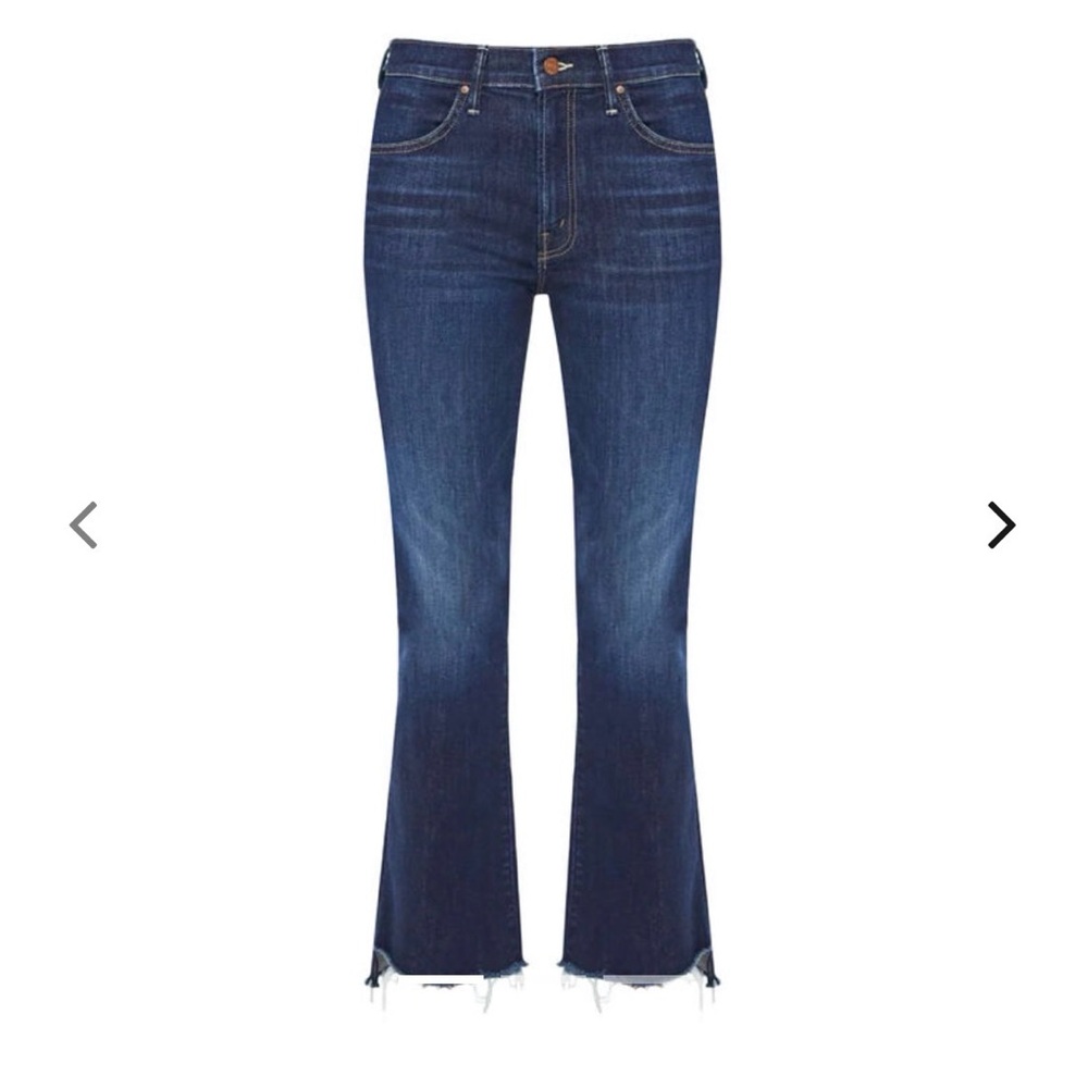 The Insider Crop Step Fray Jean